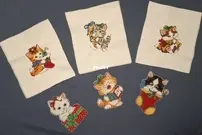 Christmas cats