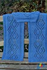 Blue Diamond Scarf by Eva Marie-Free