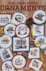 Leisure Arts 7587 Kooler Design Studio - Mini Cross Stitch Ornaments