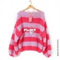 Light Mohair Pullover Lemonade No8 by Marrinda Herms - MYPZ