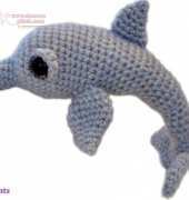 Patchwork Moose - Kate E Hancock - Tasha the dolphin