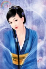 Blue Dress Geshia