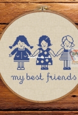 Smart Cross Stitch - Girls - Free