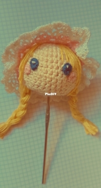 My first attempt to make amigurumi doll