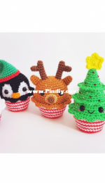 Super Cute Design - Jennifer Santos - Christmas Cupcakes - Russian - Translated