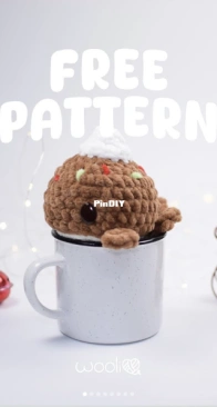 WooliGT /Wooli Amigurumis - Paola Arevalo - Mocha - Free
