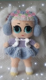Stella Khramtsova - LOL Doll - Snow Angel - Стелла Храмцова - куклa Лол - снежный Ангел - Russian