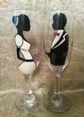 Wedding glasses