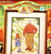 StitchWorld X-Stitch 03-214 - Strolling With Grandpa