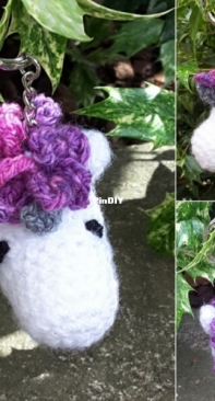 Crochet at Teris - Teri Hamilton - Unicorn Keychain - Free