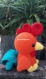 Colorful chicken