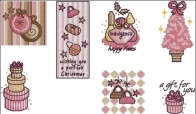 Sweet Indulgence by Jane Henderson from A Cross Stitcher's Countdown to Christmas 2008 PCS + XSD