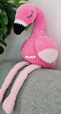 Hugurumi toys / Hugurumi Toys to Hug - Silvia Parascandolo - Felix the Flamingo