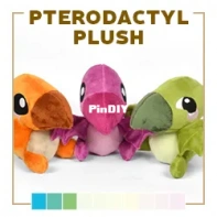 Sew Desu Ne? - Choly Knight - Pterodactyl Plush - Free