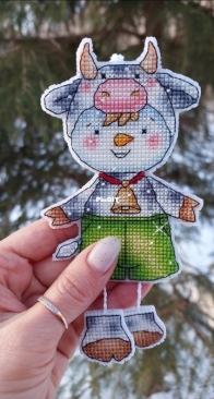 My Embroidery - Made for You Stitch - Snowman Bull by Elena Shestakova XSD
