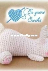 Eu quero croche - Adriana Gori - Sleeping Baby Bunny - Free