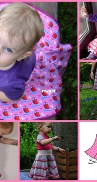 Schnabelinas Patterns - Rosi - Child Skirt - Sizes 72-104cm - German - Free