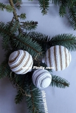 Rikke Sorensen - Christmas balls like Kahler - Danish - Free