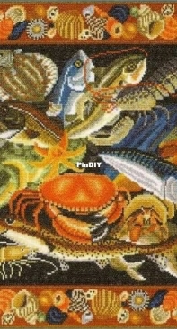 Janlynn 106-33 Shell & Fish Collection by Jayne Netley Mayhew PCS