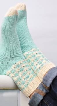 Snowflake Socks by Jodi Roush-Free