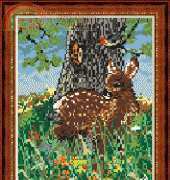 Megat Cross stitch - 282 - Little deer