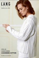 259-24 Lang Yarns Cashmere Cotton by LANGYARNS SWITZERLAND -English-Dutch-French-German