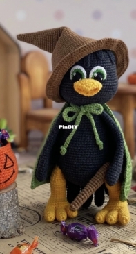 Sovushkin Mir Toys - Elena Ashlapova - Crow with 2 outfits