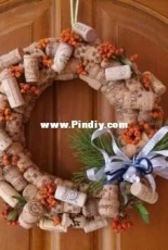 New Years wreath