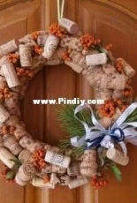 New Years wreath