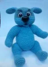 Blue Puppy - Svetlana Meschenko