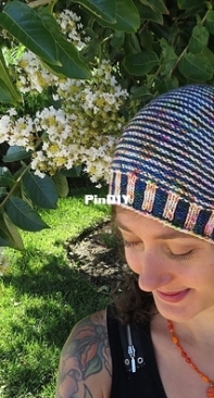 Yarn Over New York - Cleopatra Hat by Jessie Ksanznak