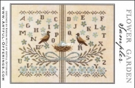 Artful offerings - flower garden sampler