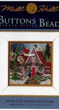 Mill Hill - Buttons & Beads - MH14-2533 - Festive Fairy Cottage