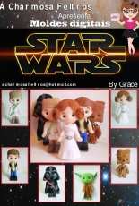 A Charmosa Feltros - Star Wars - Felt - Portuguese