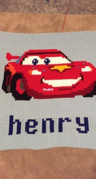 Crochet Cars Blanket
