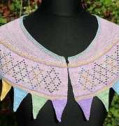 Garden Party Shawl by Amanda Clark