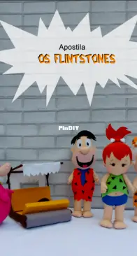 Amor de Feltro - Deise Matos - Os Flintstones - Portuguese