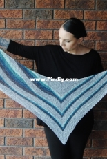 Nightcrest Shawl by Lisa Mutch