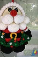 Teddy Wings - Lisa Kingsley - Santa Door Hanger