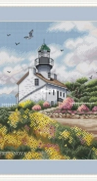 Point Loma Lighthouse  by Natalia Cherepanova