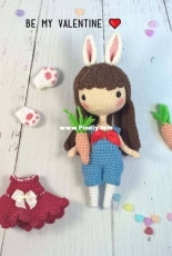 Crochet Happy Plushie - Shia S - Shia doll Sam