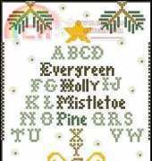 Little House Needleworks LHN All Dolled Up! ADU-8 Winter Green PCS + XSD