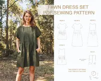Common Stitch - Fawn Dress - Sizes 6-22