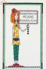 Janlynn #019-0479 Dolly Mamas - Bigger Snacks
