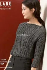 238-08 Lang Yarns Yak by LANGYARNS SWITZERLAND-English-German-French-Dutch