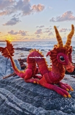 Megan Lapp - Quetzalcoatl dragon