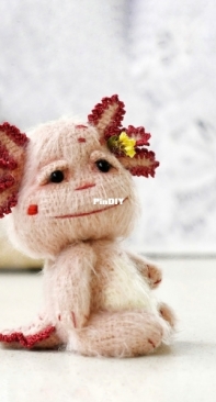 Crochet Cute Animals - Zabava Toy Designs - Nadia Baibe - Axolotl