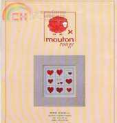 Mouton Rouge - Petits Coeurs