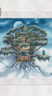 City In The Clouds by Morra Mårran & Eva Stitch
