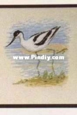 Permin calendar 1982-3 Pied avocet